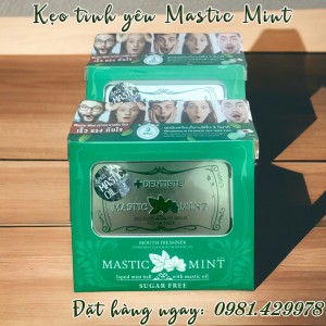 KẸO TÌNH YÊU/KẸO PHÒNG THE DENTISTE' MASTIC MINT THÁI LAN